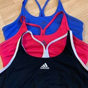 Bundle of 3 adidas bras